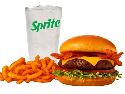 Arby's Menu & Prices (2026): Every Combo, Side & Calorie Count 32 Big Cheesy Bacon Burger Meal