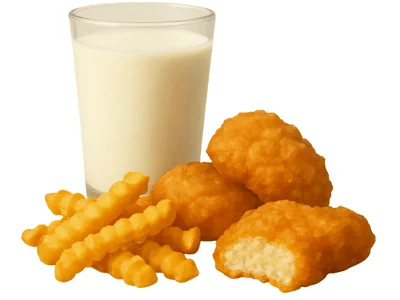 Arby's Kids Menu With Prices & Calories 2026 Updated 5 Chicken Tenders 2PC Kids Meal