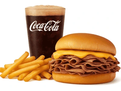 Arby's Menu & Prices (2026): Every Combo, Side & Calorie Count 34 Classic Beef 'n Cheddar Meal