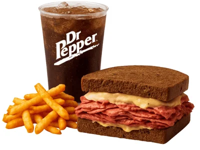 Arby's Menu & Prices (2026): Every Combo, Side & Calorie Count 43 Corned Beef Reuben Meal