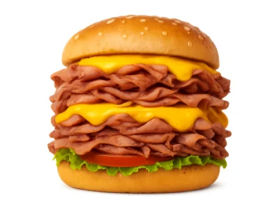 Half Pound Beef 'n Cheddar