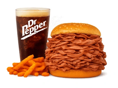 Arby's Menu & Prices (2026): Every Combo, Side & Calorie Count 39 Half Pound Roast Beef Meal