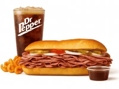 Arby's Menu & Prices (2026): Every Combo, Side & Calorie Count 27 Italian Beef Dip Meal