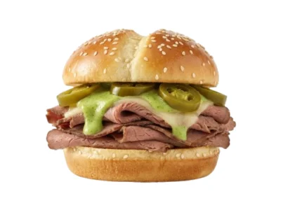 Jalapeno Roast Beef Slider