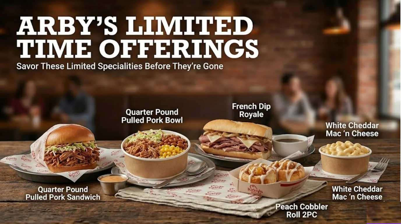 Arby's Limited Time Menu