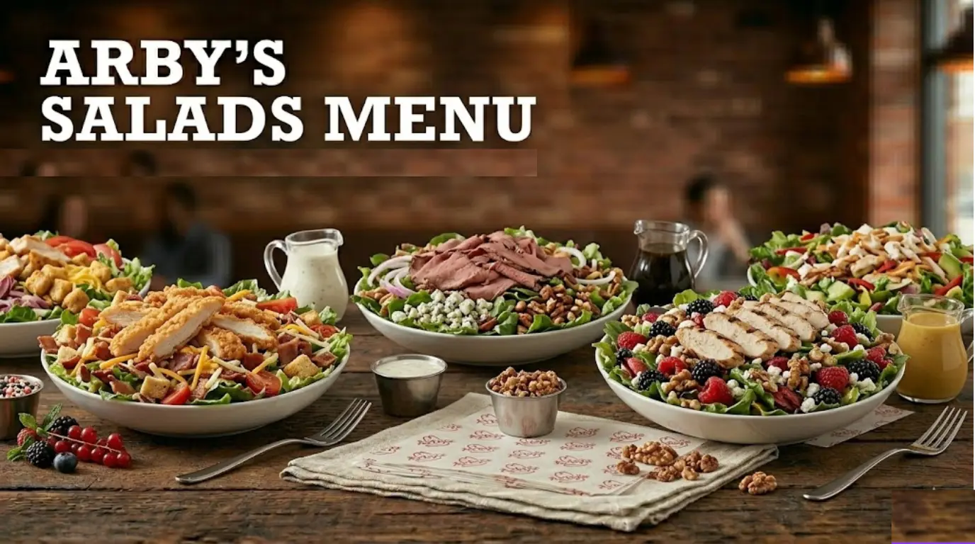 Arby's Salads Menu 2026