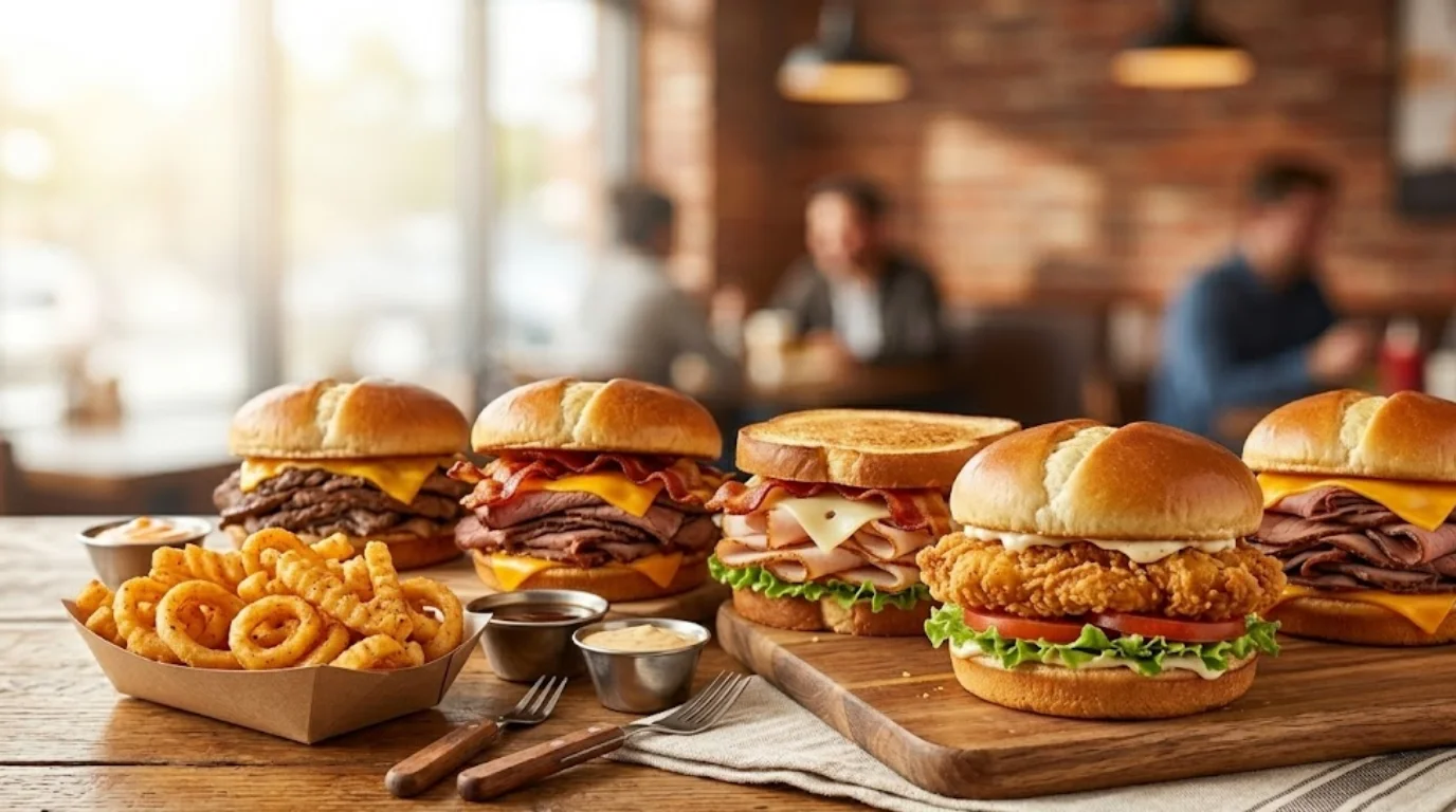 Arby's Sandwich Menu