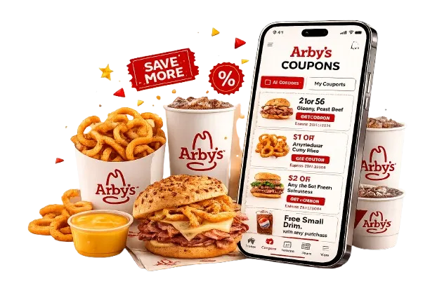 Arbys Coupons on mobile app