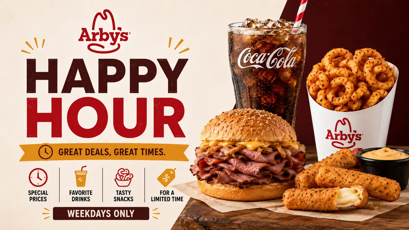 Arby's Happy Hours