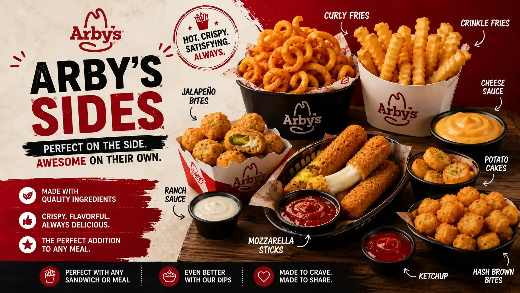 Arby's Sides Menu