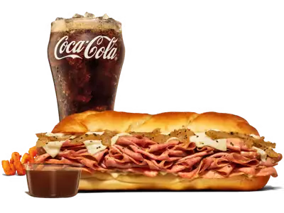 Arby's Menu & Prices (2026): Every Combo, Side & Calorie Count 25 French Dip Royale Meal