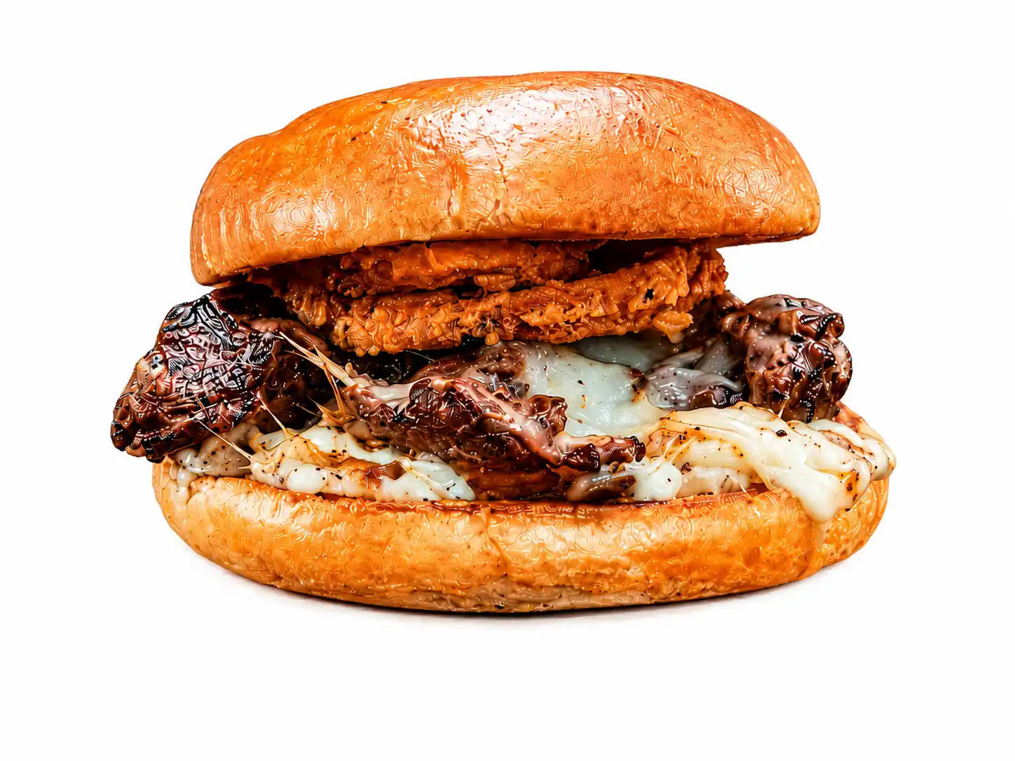 Steak Nugget Sandwich