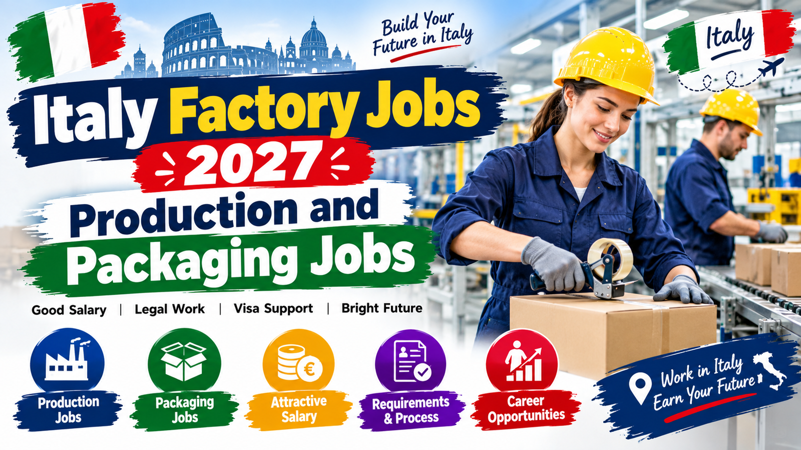 Italy Factory Jobs 2027: Production and Packaging Jobs